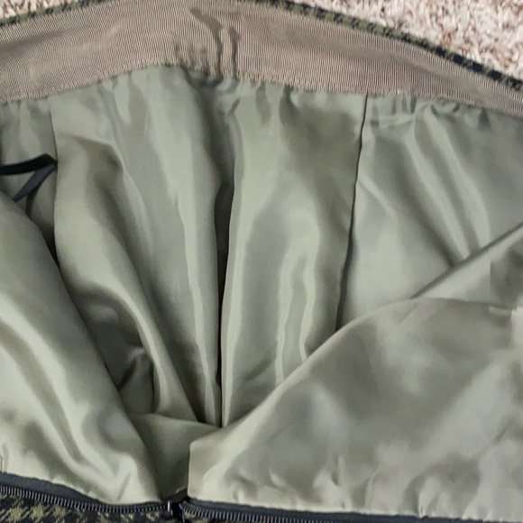 J.Crew skirt with Faux leather on bottom size 00 - Picture 8 of 8